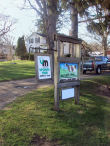 Maple Lawn Farms roadside sign